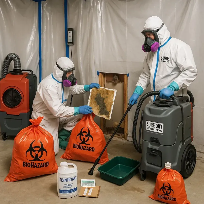 Contaminated Water Handling Protocols process in The Meadows, FL