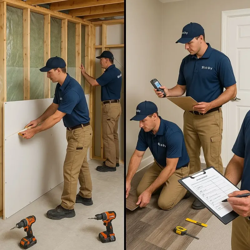 Repairs and Reconstruction process in The Meadows, FL